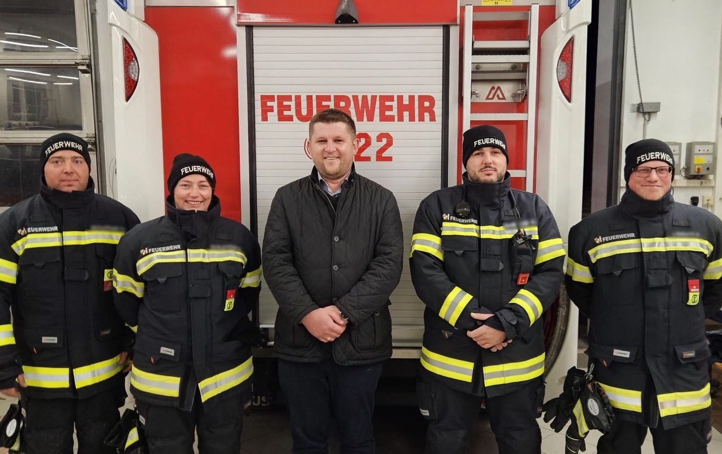 Spendenübergabe an die FW Rettenbach-Steinfeld-Hinterstein