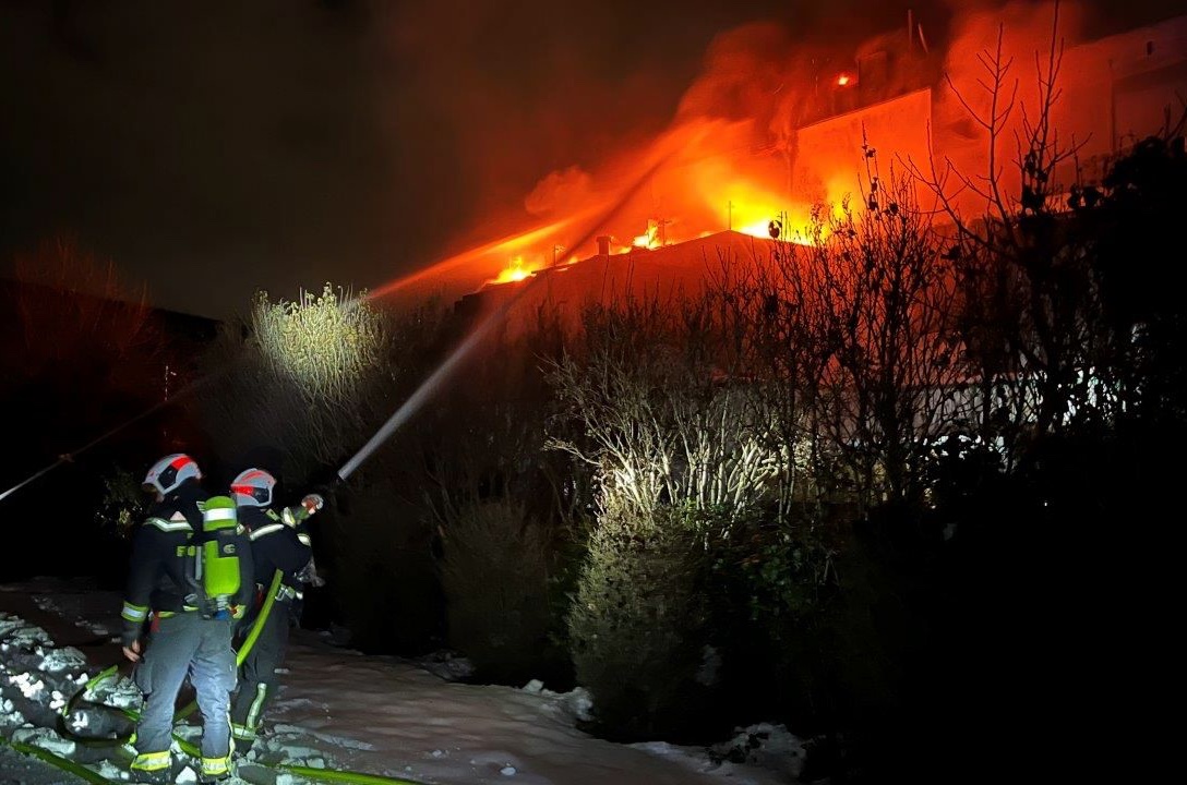 Brand eines Wohnhauses in Wien – Döbling