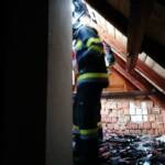 Feuerwehren verhindern Wohnhausbrand