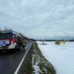 Schwerer Verkehrsunfall auf der B60