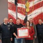 Florianis helfen leukämiekrankem Dominik