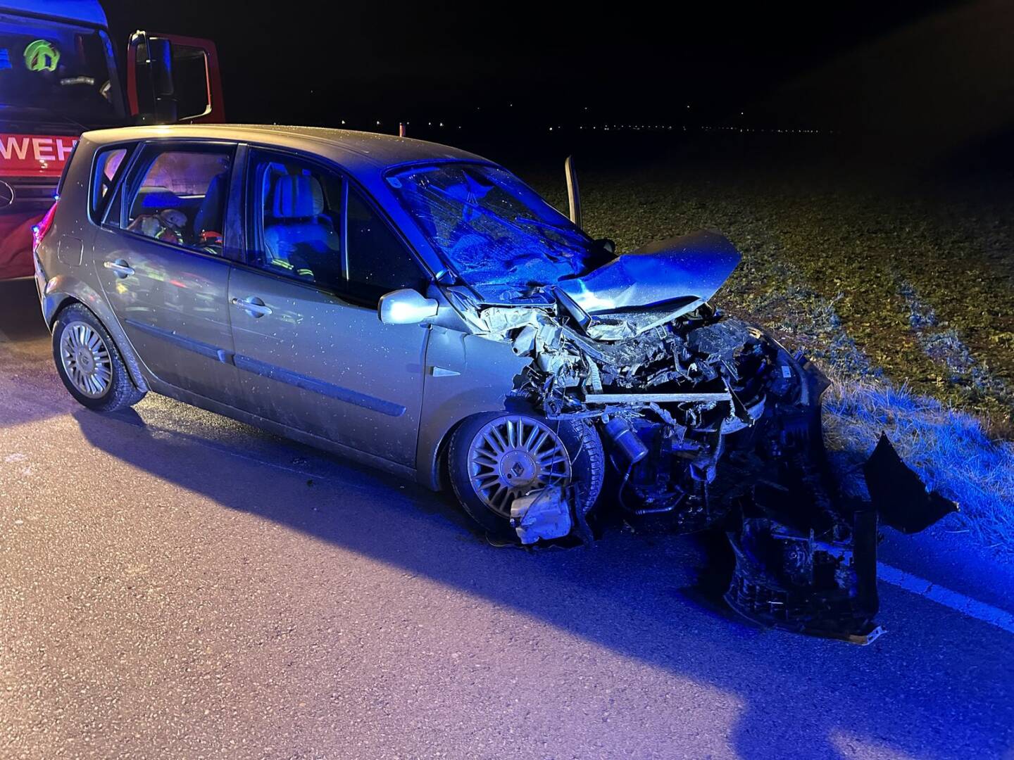 FF Ebenfurth: Verkehrsunfall in Ebenfurth