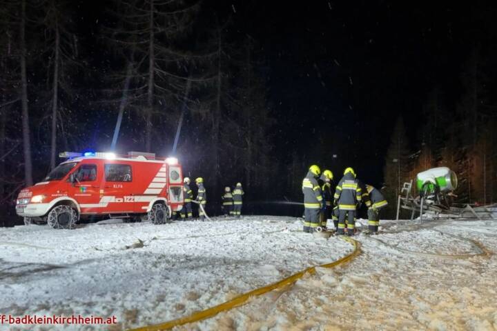 AFK Millstatt-Radenthein: Einsatzübung mit den Bergbahnen