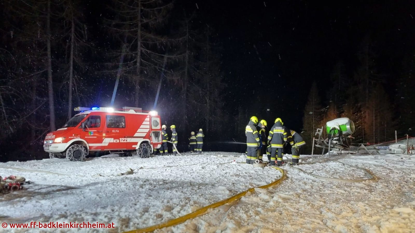 AFK Millstatt-Radenthein: Einsatzübung mit den Bergbahnen