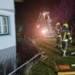 Kaminbrand startet Einsatzmarathon