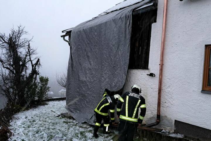 HFW Bad Ischl: Kaminbrand startet Einsatzmarathon