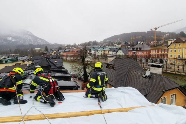 HFW Bad Ischl: Über 120 Sturmeinsätze von 21. – 23. Dezember