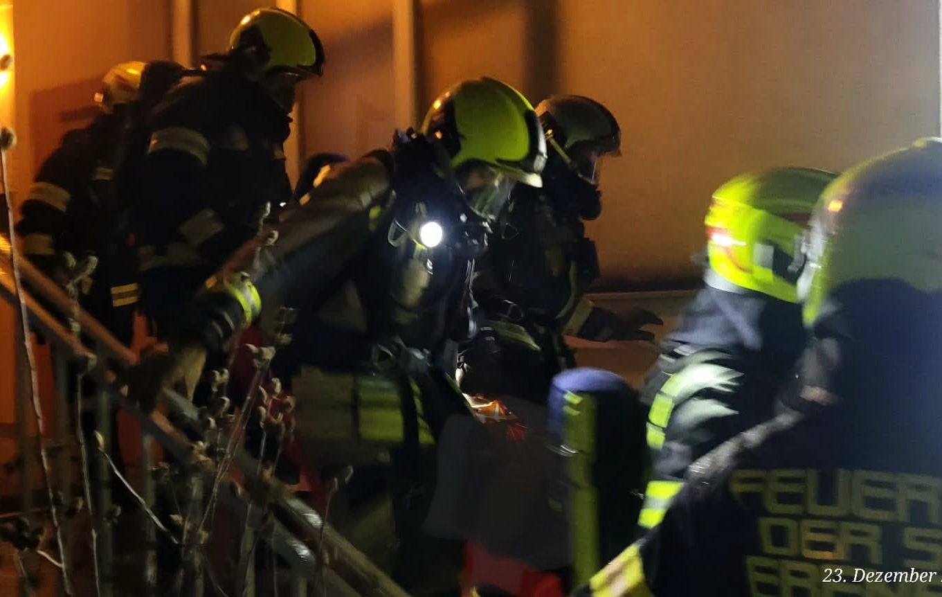 FF Ebenfurth: Wohnungsbrand in Ebenfurth – Person gerettet