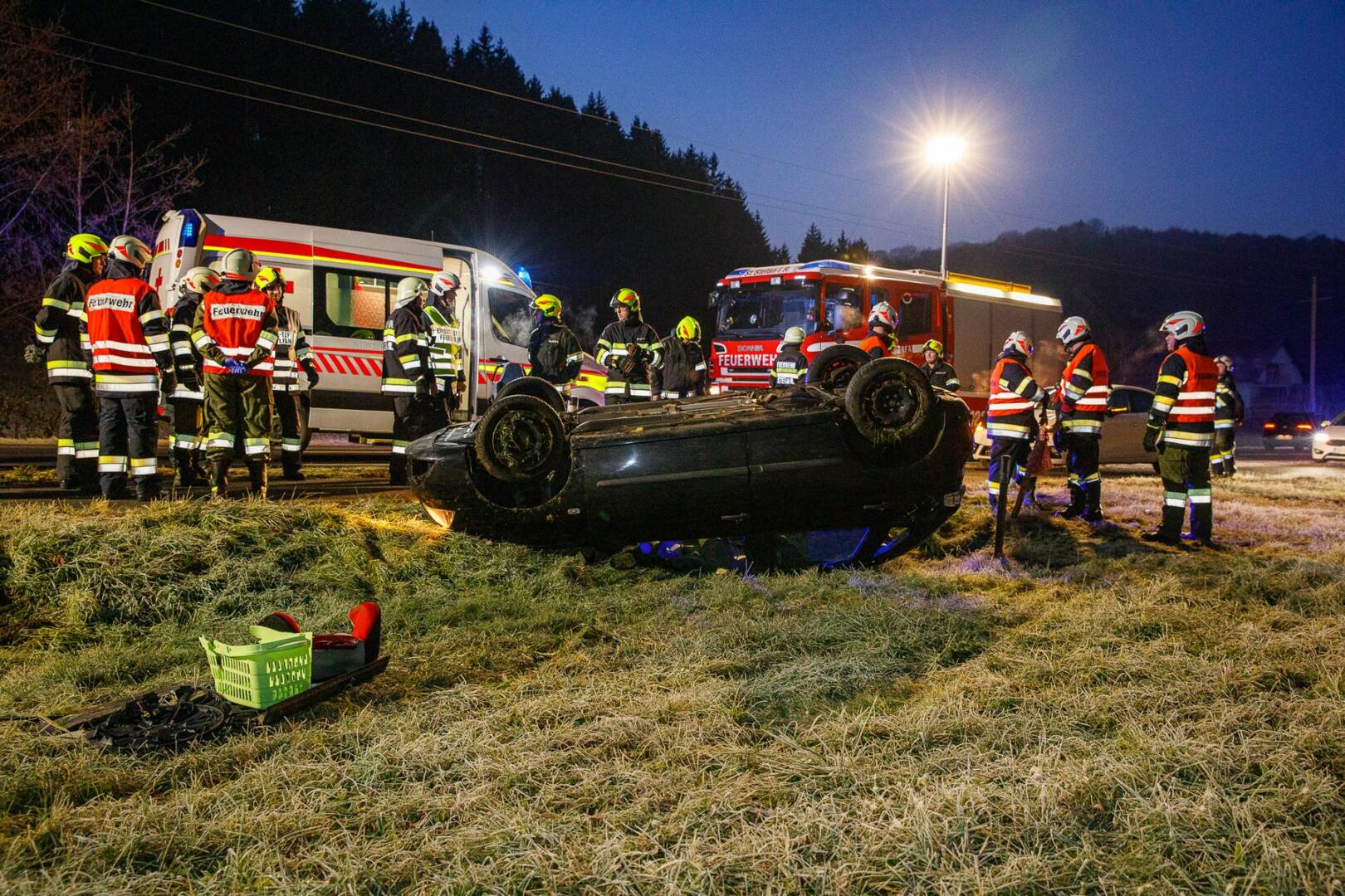 BFV Feldbach: Verkehrsunfall mit verletzter Person
