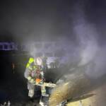 Gebäudebrand in Wien - Leopoldstadt