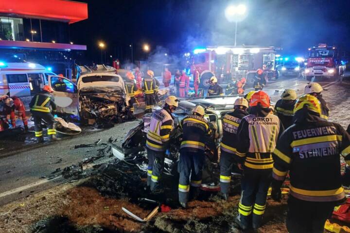 BFV Liezen: Verkehrsunfall auf der Ennstalbundesstraße