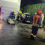 FF Andorf: Fassadenbrand eines Mehrfamilienhauses
