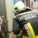 FF Krems: Silvester 2023 – Hund aus misslicher Lage gerettet