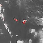 Bergrettung und Feuerwehrdrohnen retten abgestürzten Hund