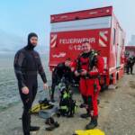 Silvester-Tauchgang der Feuerwehreinsatztaucher