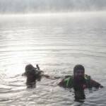 Silvester-Tauchgang der Feuerwehreinsatztaucher