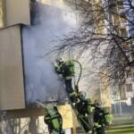 Brand auf Balkon in Lerchenfeld rasch unter Kontrolle