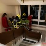 Wassereintritt und Unterstützung Rotes Kreuz