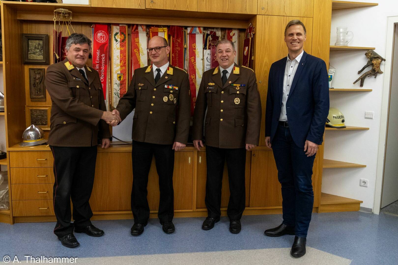 BFK Vöcklabruck: Neuer Abschnittskommandant im Abschnitt Mondsee