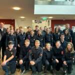 BFK Wiener Neustadt: Siegerfeier mit der Feuerwehrjugend Hollenthon