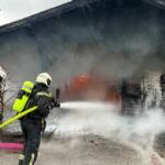 Lokalbrand auf der Donauinsel neben der Reichsbrücke