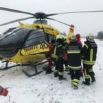 FF Weistrach: Forstunfall – Baum auf Person