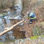 Öl-Schadstoffalarm in Bad Gams