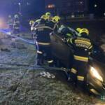 FF Kobenz: Mit Pkw in Sickergraben gefahren
