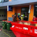 Gaseinsatz durch Bauarbeiten in Gebäude