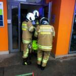 Gaseinsatz durch Bauarbeiten in Gebäude