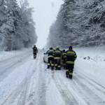 Einsätze durch Schneefall im Bezirk