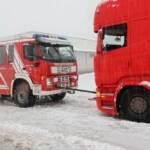 Einsätze durch Schneefall im Bezirk