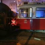 BF Wien: Verkehrsunfall mit Schienenfahrzeug