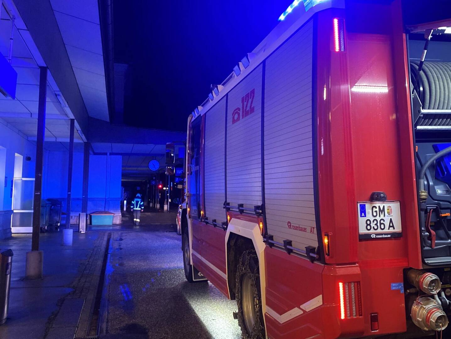 HFW Bad Ischl: Stromausfall im Bahnhofsgebäude