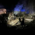 Hütte samt Werkstatt in Vollbrand