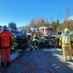 BFV Liezen: Frontalzusammenstoß forderte 5 Verletzte