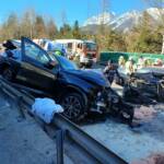 Frontalzusammenstoß bei Oberhaus forderte 5 Verletzte