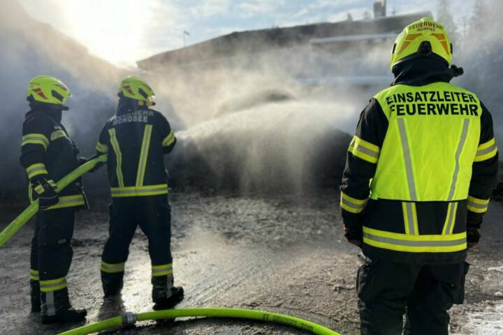 FF Mondsee: Jahresrückblick 2023 der Feuerwehr