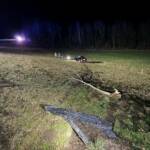 PKW-Absturz löst E-Call aus