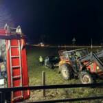 PKW-Absturz löst E-Call aus