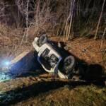 Verkehrsunfall mit eingeklemmter Person
