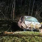 Verkehrsunfall mit eingeklemmter Person