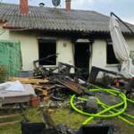 Rasches Eingreifen der Feuerwehr verhindert Wohnhausvollbrand