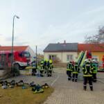 BFK Neusiedl am See: Feuerwehr verhindert Wohnhausvollbrand