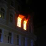 Offener Zimmerbrand in Wien - Meidling