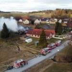 Schuppen in Eisenreichs komplett abgebrannt