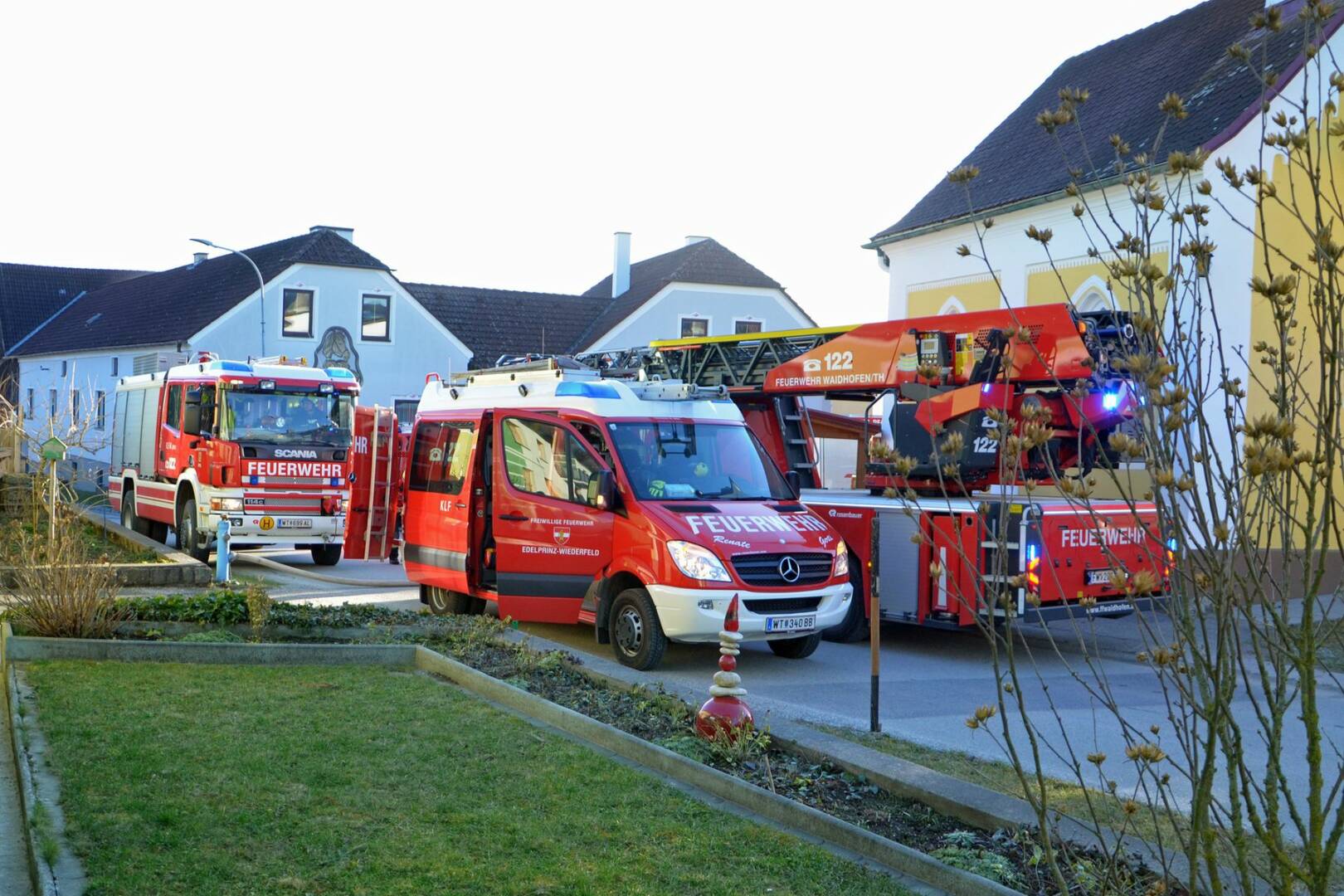 BFK Waidhofen/Thaya: Neuerlicher Großeinsatz im Bezirk