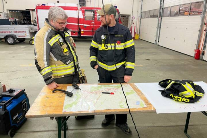 FF Ebenfurth: Personensuche im Grenzgebiet NÖ/Bgld