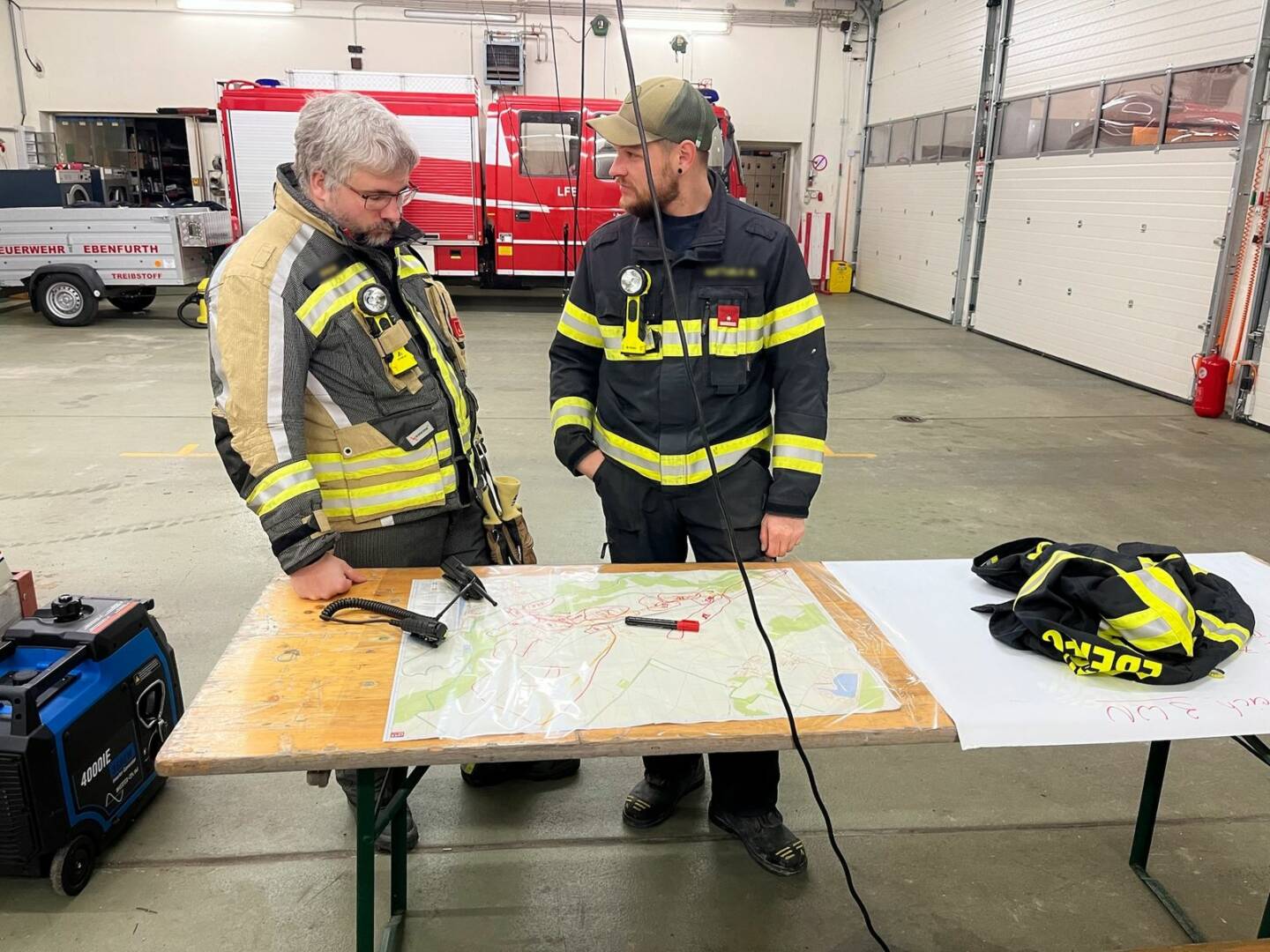 FF Ebenfurth: Personensuche im Grenzgebiet NÖ/Bgld