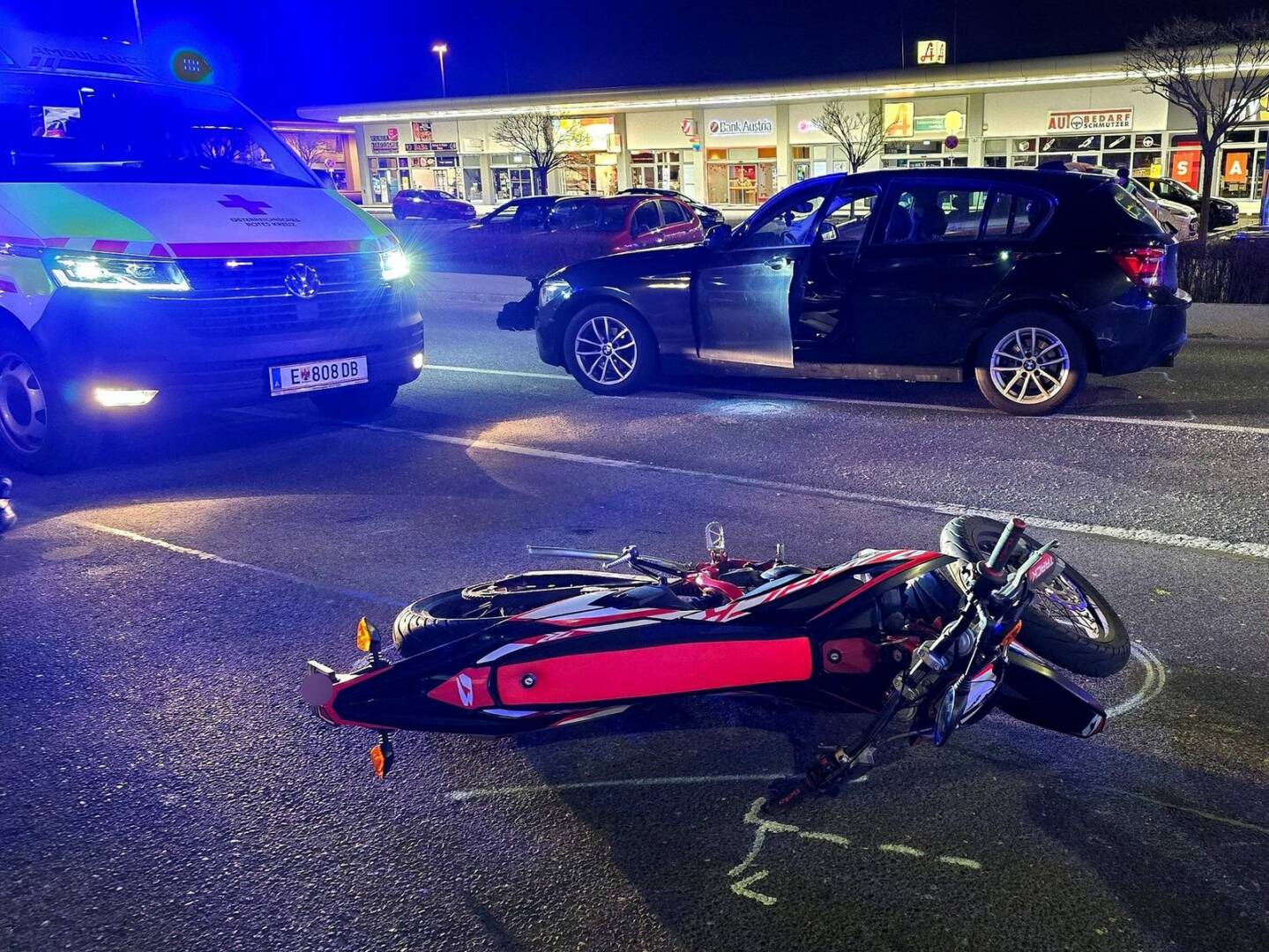 FF Neusiedl am See: Verkehrsunfall mit Personenschaden